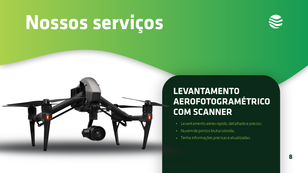 Aerofotogrametria com lidar